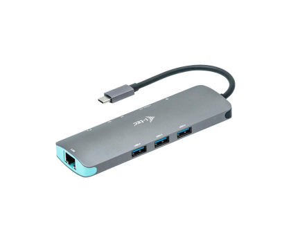 i-tec USB-C Metal Nano Dock 1x HDMI 4K LAN Audio PD 100W